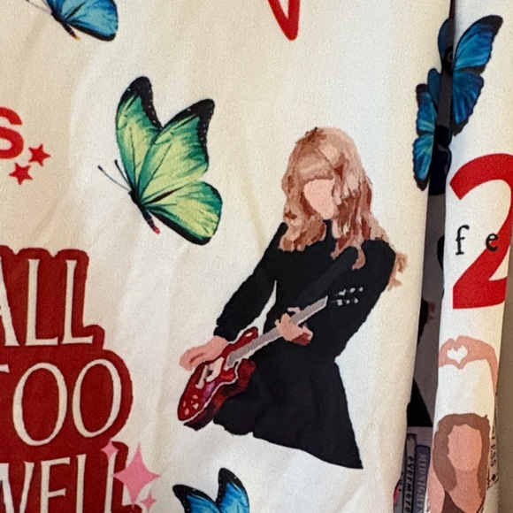 Unbranded Taylor Swift Pajama Top - Picture 4 of 14
